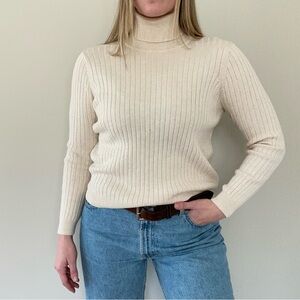 Jeanne Pierre ribbed turtleneck